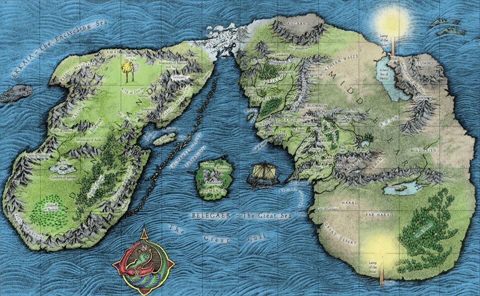 Thế giới Tolkien (P.1): Ainulindale, Valaquenta, Kỷ nguyên hai ngọn đèn, Kỷ nguyên hai cây và sự ra đời của các tộc chính