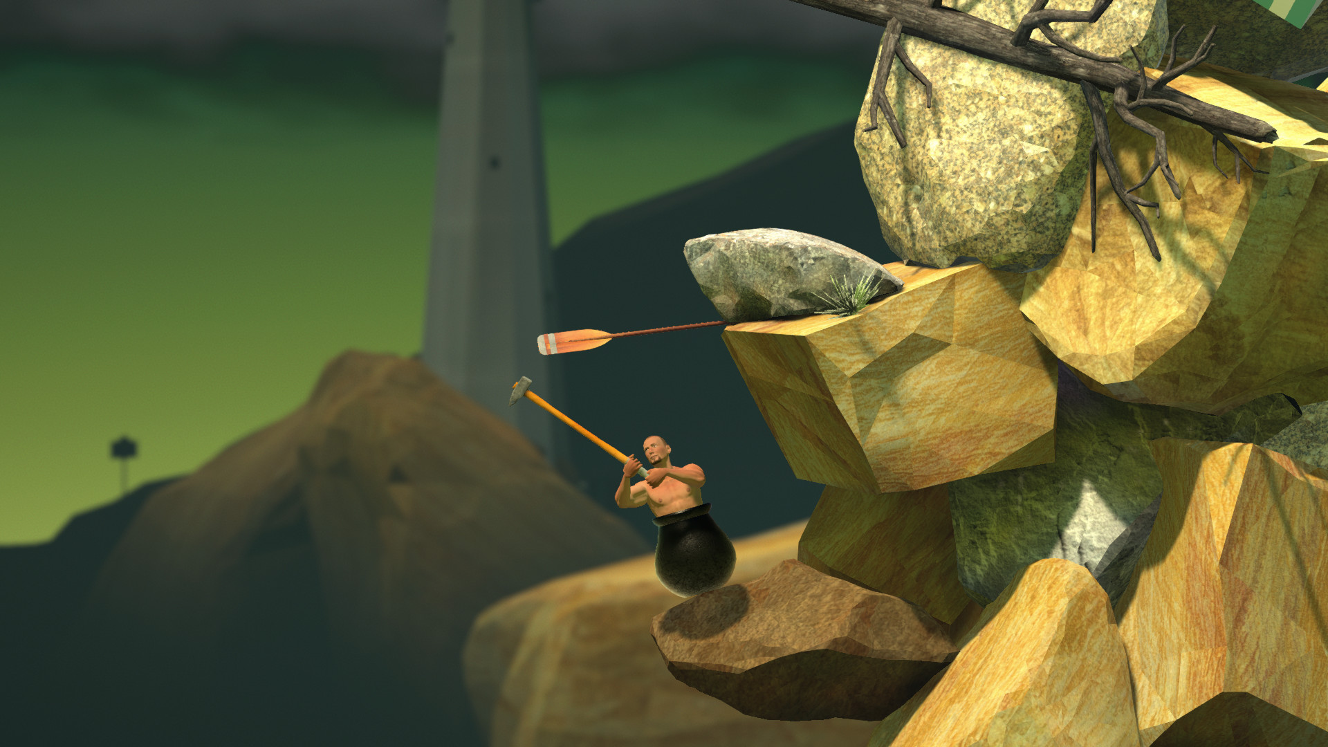 Game Getting Over It with Bennett Foddy - Game Người chum leo núi