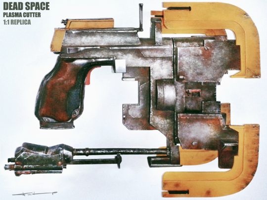dead space 3 plasma cutter upper and lower tool