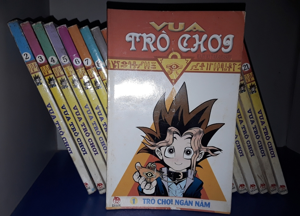 Truyện Yu-Gi-Oh! được xuất bản lần đầu ở Việt Nam